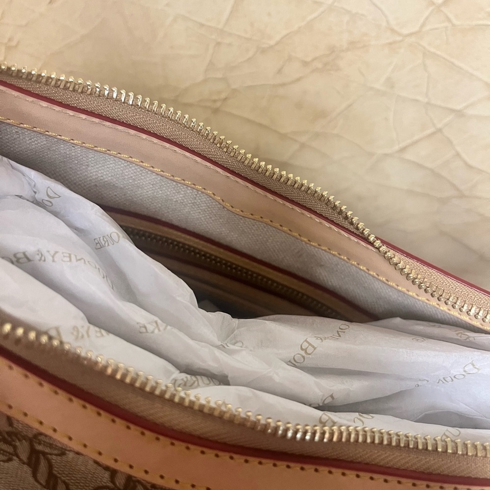 Dooney & Bourke Jacquard Maritime Hobo Sac  Nwt - Picture 10 of 12